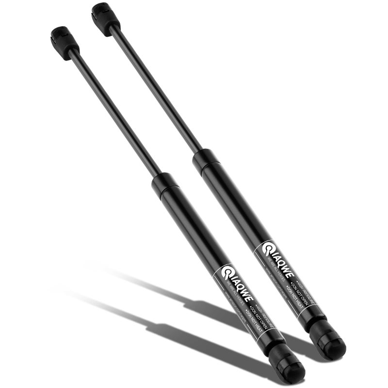 IAQWE 150Lbs/667N 20 Inch Gas Spring Struts Lift Support for RV Bed Tonneau Cover Floor Hatch Heavy-Duty Outdoor Box King Bed Canopy Camper Window Set of 2 by IAQWE - Image 1
